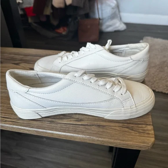 Madewell Sidewalk Low-Top Sneakers in Leather - Women's Size 7.5 Fits Like 8 - Picture 14 of 15